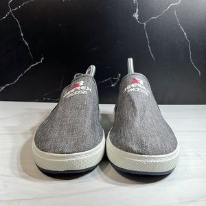 Jeered Men’s Canvas Shoe Gray/White sz 10